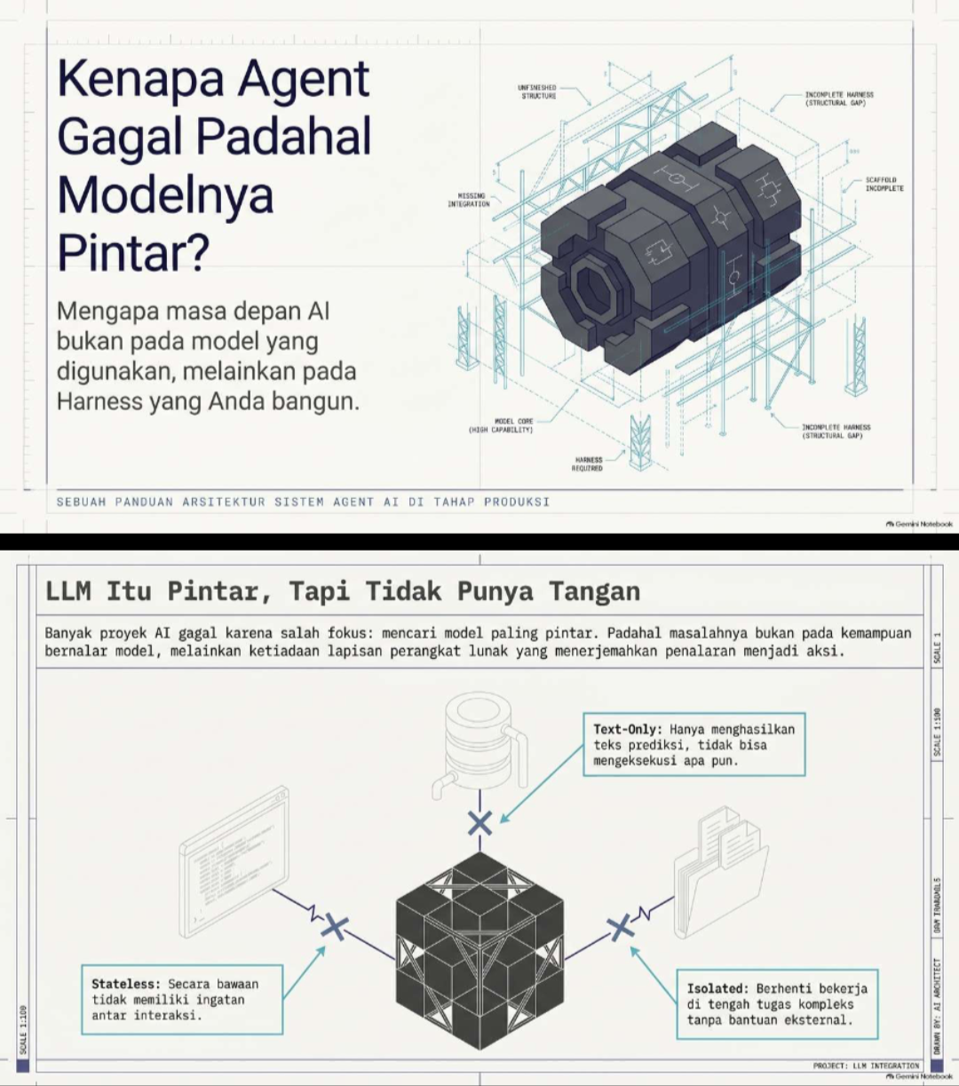 Cover Harness: Kenapa Agent Gagal Padahal Modelnya Pintar?
