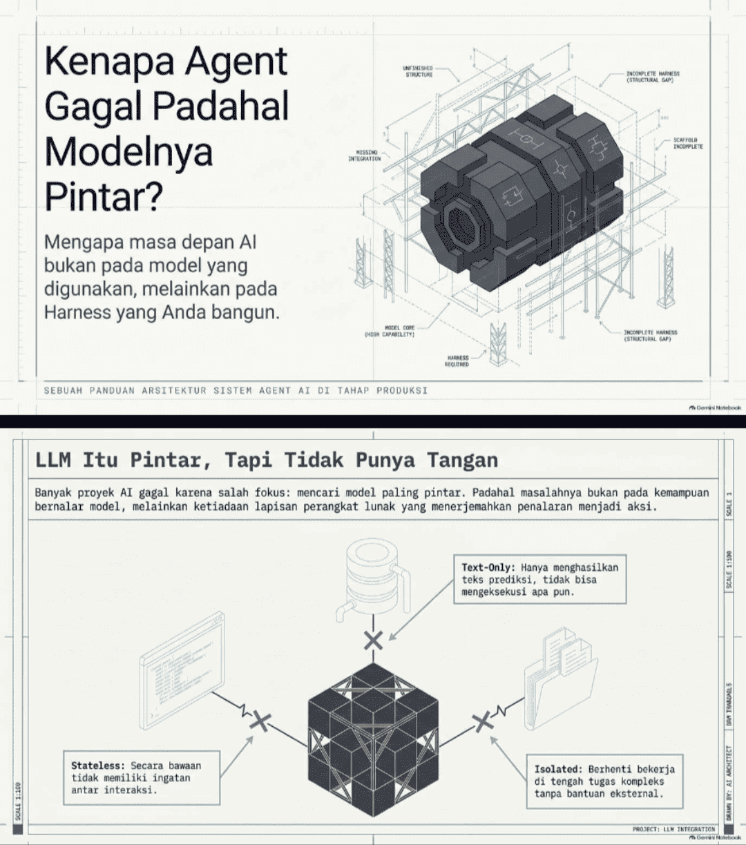 Cover Harness: Kenapa Agent Gagal Padahal Modelnya Pintar?