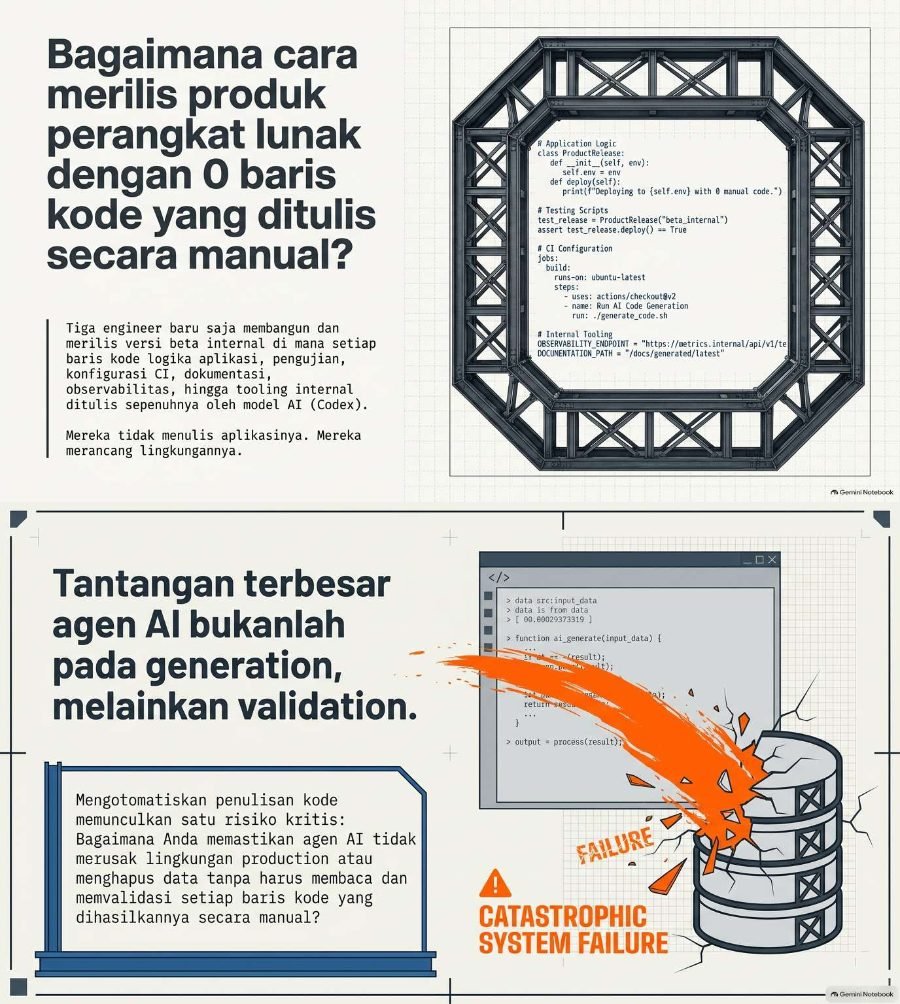 Cover Bagaimana cara merilis produk perangkat lunak dengan 0 baris kode yang ditulis secara manual?