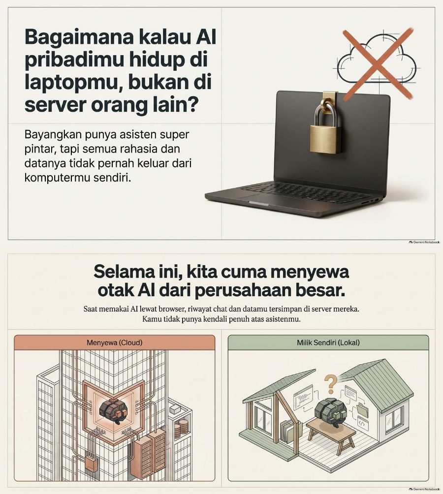 Cover Openclaw : bagaimana jika ai pribadi di laptop anda