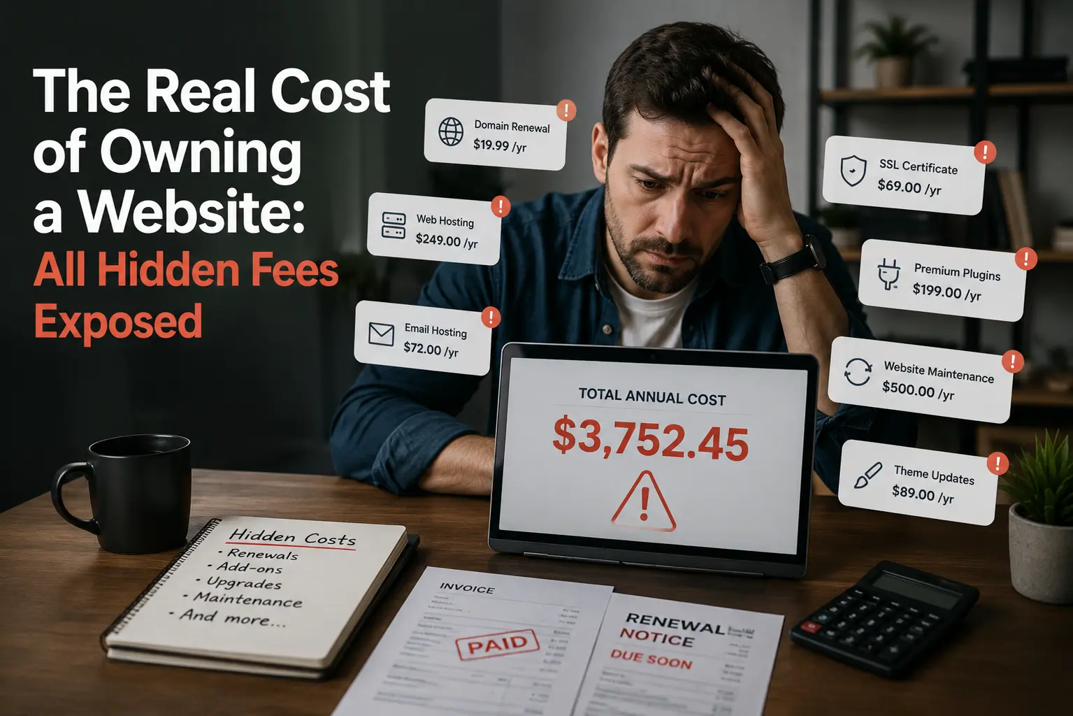 Berapa Biaya Sebenarnya Punya Website? Bongkar Semua Hidden Cost